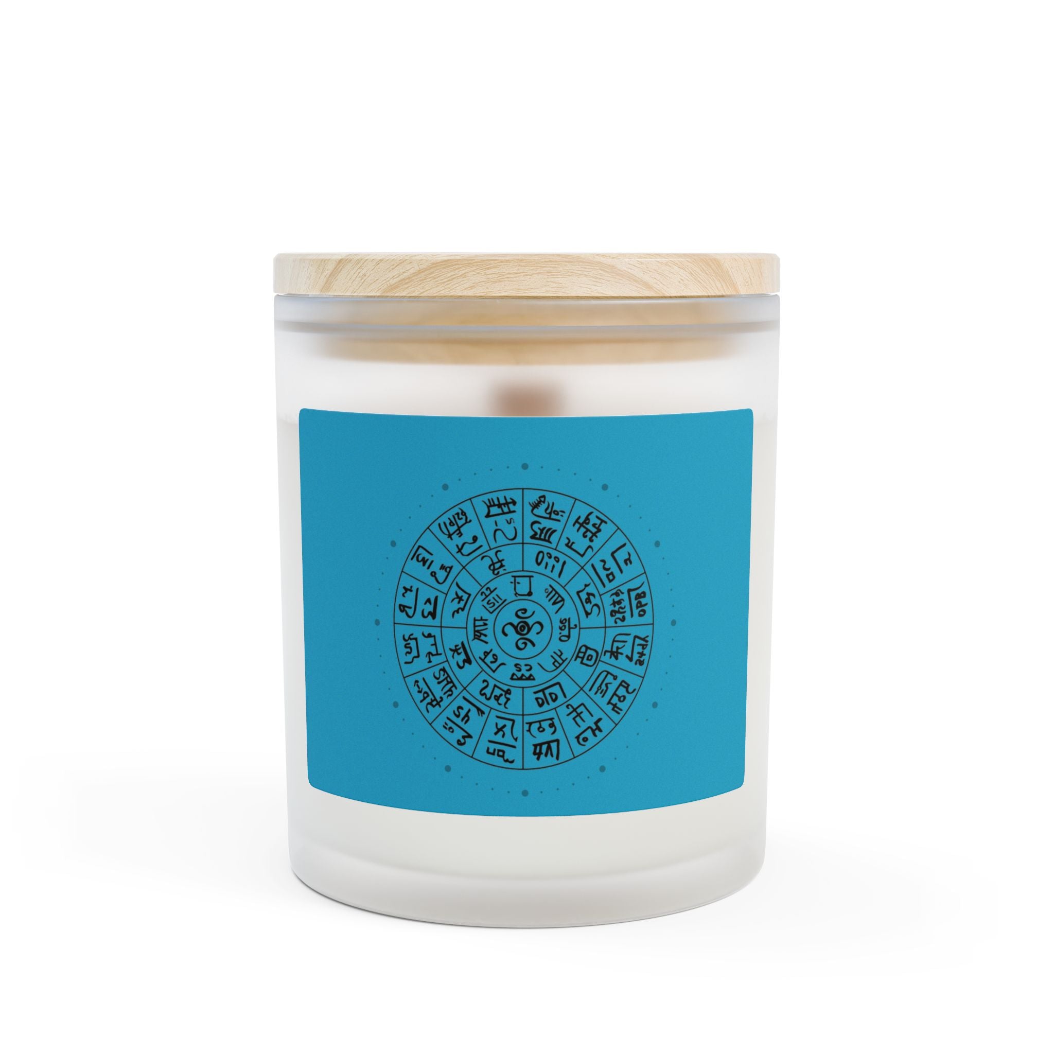 Sacred Energy Candles: Ryutai Moji, Ancient Wisdom– Enhance Intuition & Spiritual Awareness Lavender Scented Meditation Candle, Aromatherapy Candle for Mindful Relaxation,- 11oz (T)