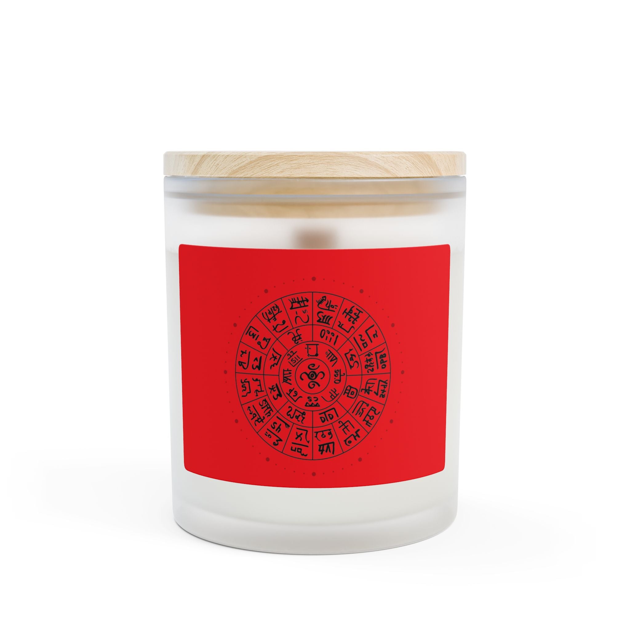 Sacred Energy Candles: Ryutai Moji, Ancient Wisdom– Enhance Intuition & Spiritual Awareness Lavender Scented Meditation Candle, Aromatherapy Candle for Mindful Relaxation,- 11oz (R)