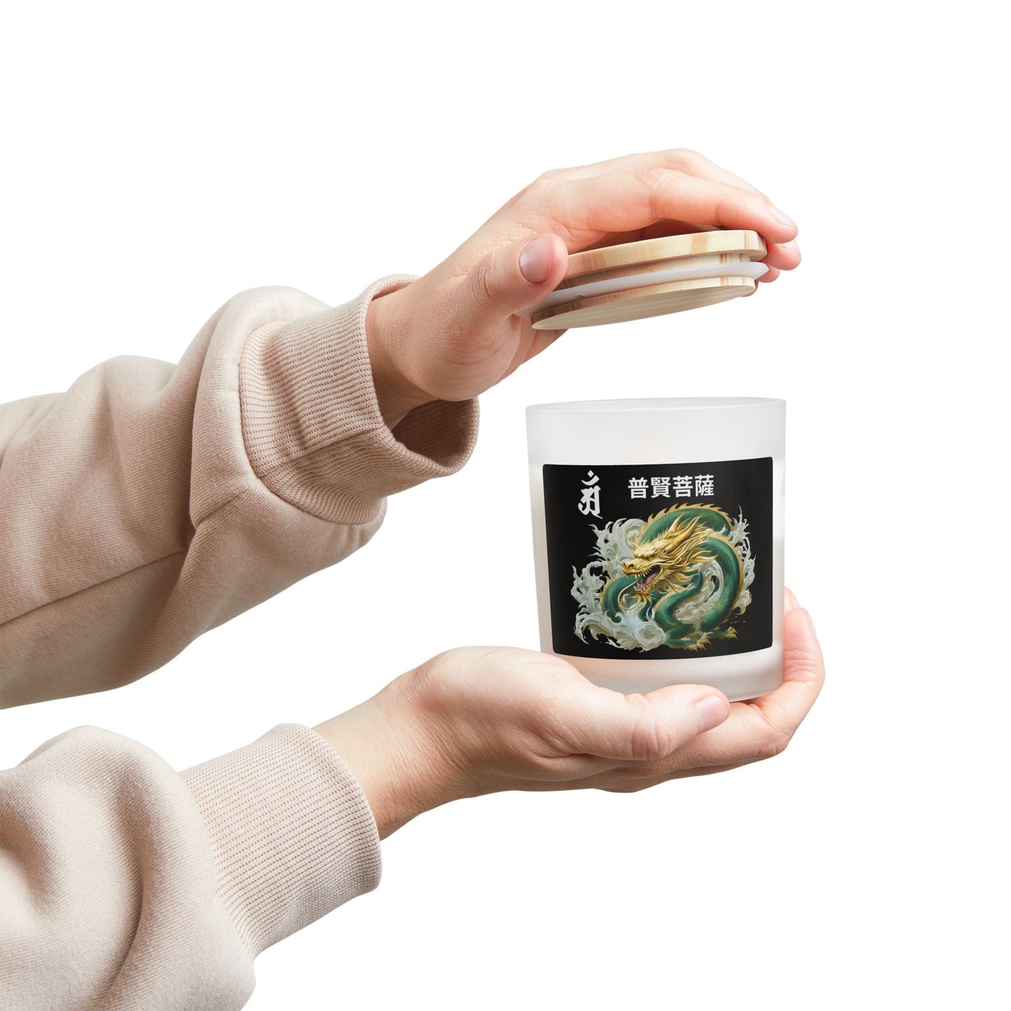 Dragon Spirit "Year of Dragon, Snake" Chinese Zodiac Scented Meditation Candle, Aromatherapy Candle for Mindful Relaxation,- 11oz