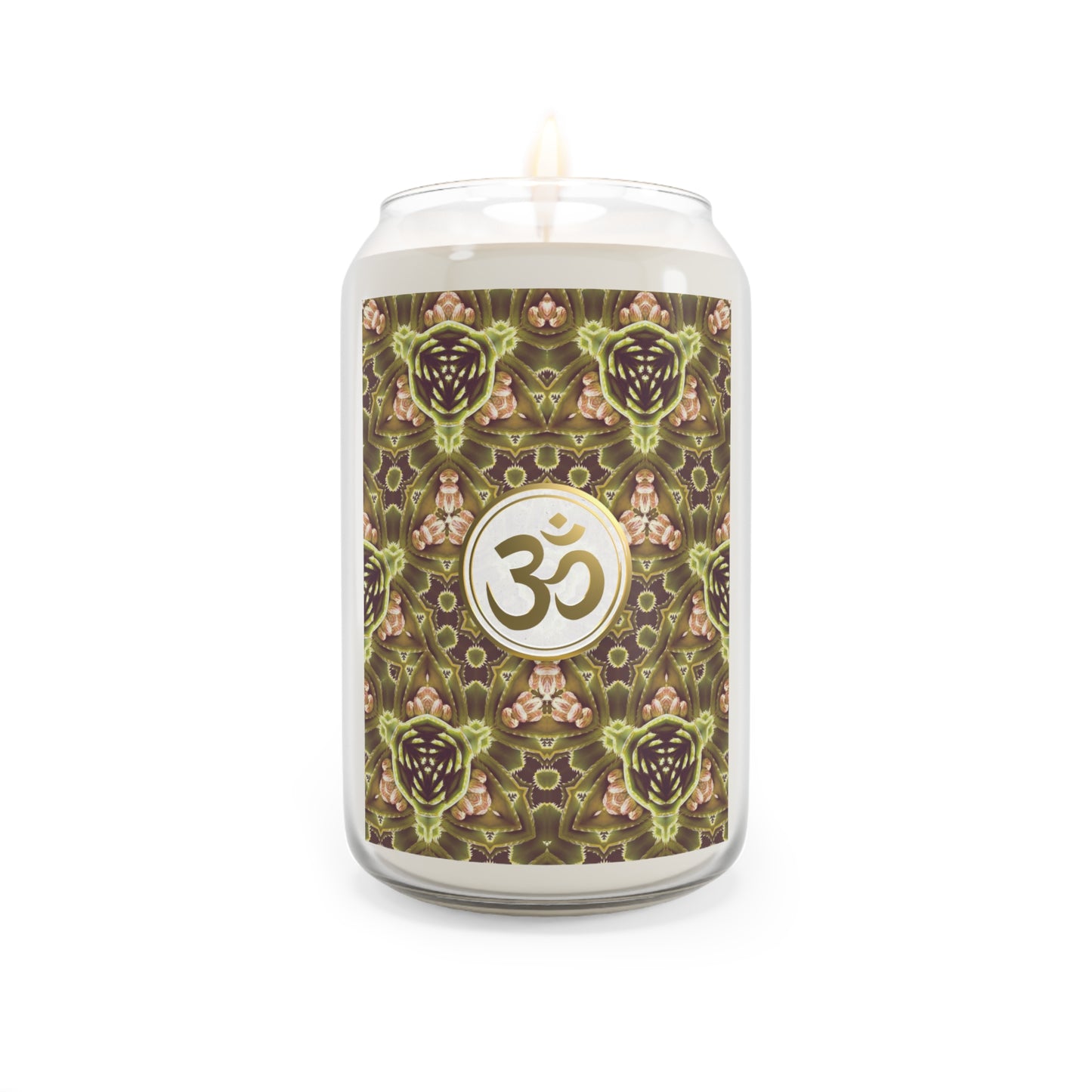 Tranquil Om Scented Candle - 13.75oz Aromatherapy Candle for Relaxation & Meditation (BNOR)