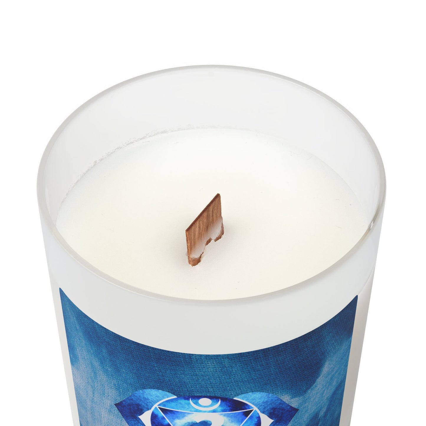 Third Eye Chakra Candle Inner Vision Calming Aromatherapy Candle for Healing & Mindfulness, Ideal Gift for Spirituality11oz (Indigo)