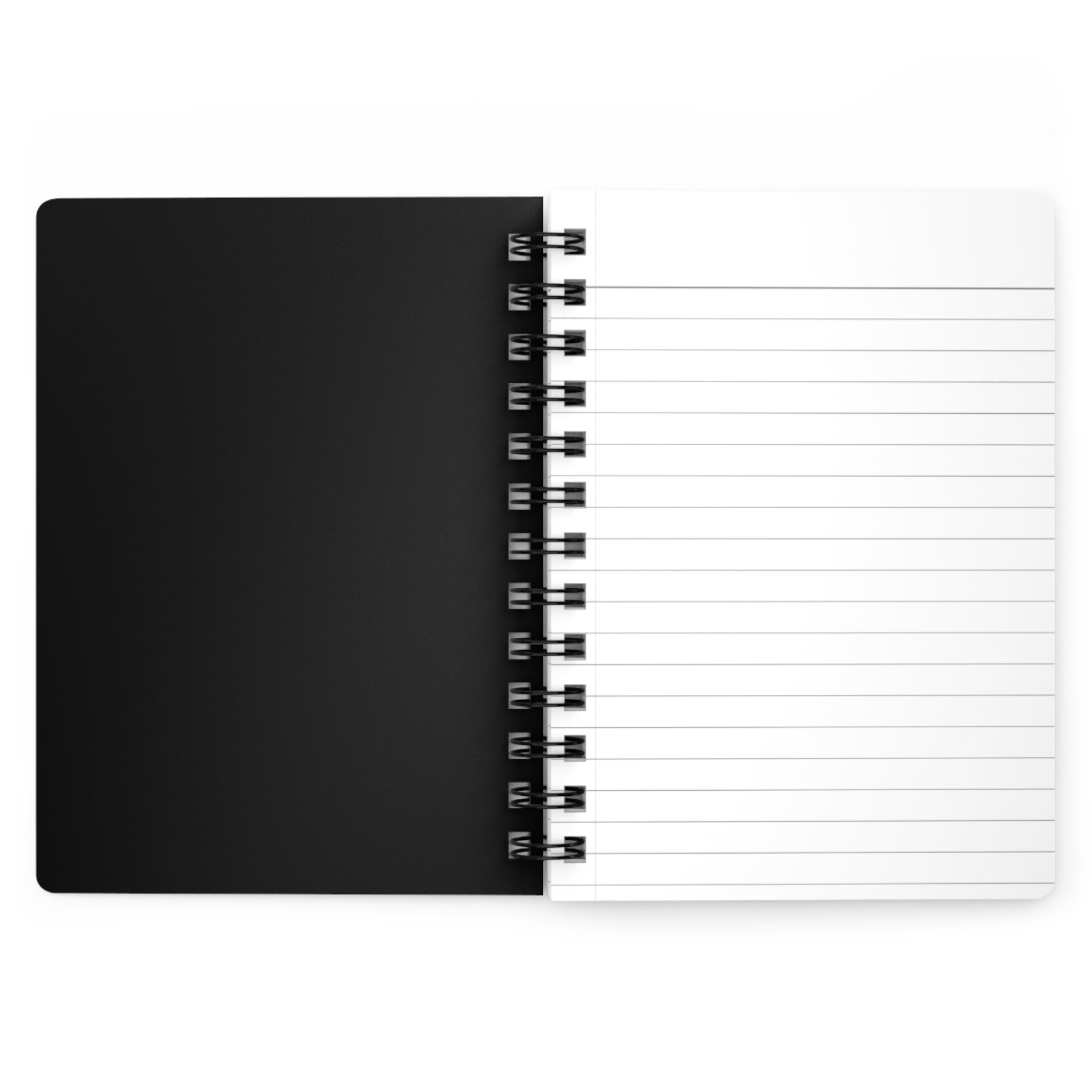 " Year of Cow, Tiger " Chinese Zodiac Minimalist Spiral Bound Journal Notebook