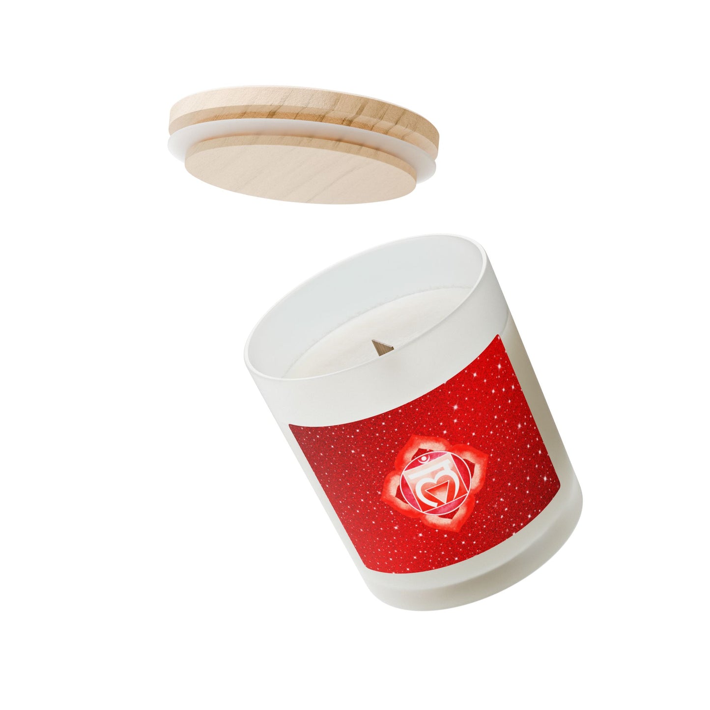 Root Chakra Candle – Grounded Strength Calming Aromatherapy Candle for Healing & Mindfulness, Ideal Gift for Spirituality11oz (Red)