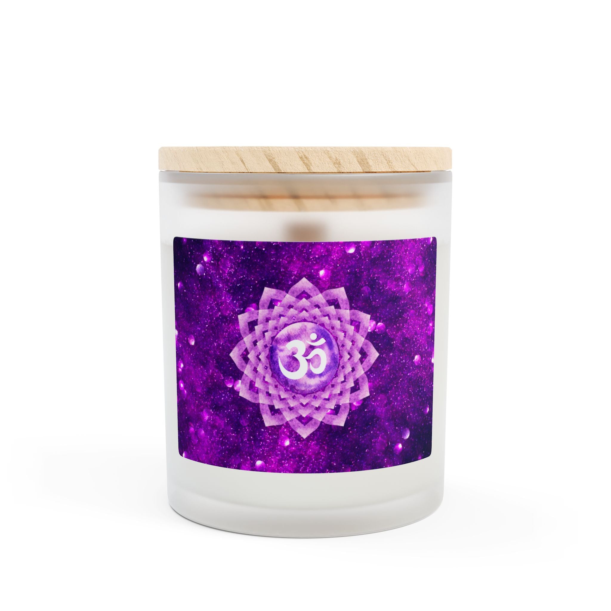 Crown Chakra Candle Divine Connection  Empowered Light Calming Aromatherapy Candle for Healing & Mindfulness, Ideal Gift for Spirituality 11oz (Violet)