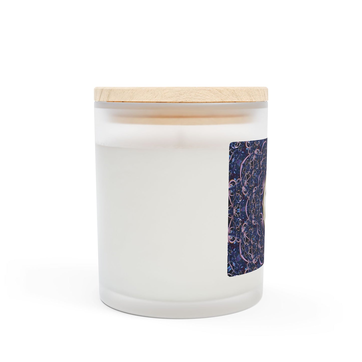Om Scented Meditation Candle, Aromatherapy Candle for Mindful Relaxation, Perfect Gift for Spiritual & Yoga Enthusiasts- 11oz (SMPBL)