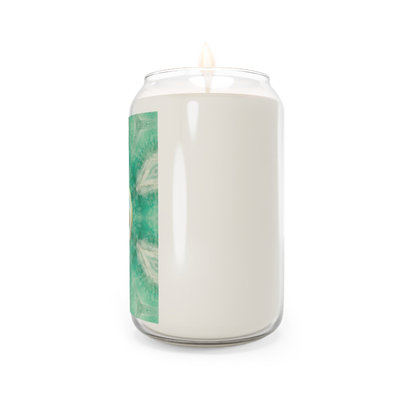 Tranquil Om Scented Candle - 13.75oz Aromatherapy Candle for Relaxation & Meditation (DBLGR)