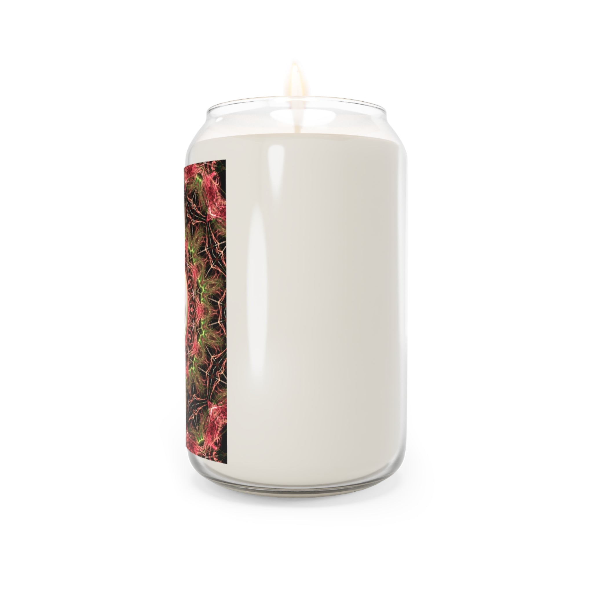 Tranquil Om Scented Candle - 13.75oz Aromatherapy Candle for Relaxation & Meditation (PNKBK)