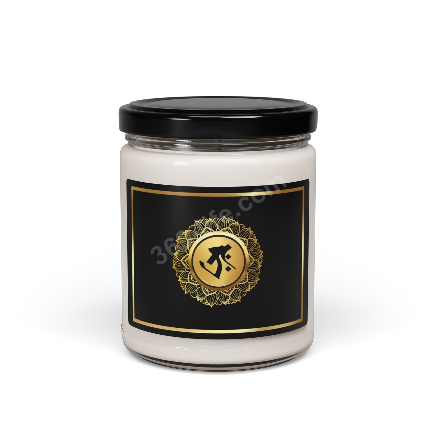 Zen Sanskrit " Year of Ox/Cow, Tiger " Scented Soy Candle, 9oz