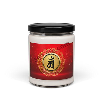 Zen Sanskrit" Year of Dragon , Snake" Scented Soy Candle, 9oz