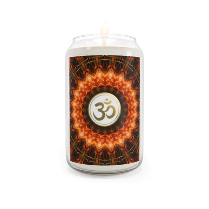 Tranquil Om Scented Candle - 13.75oz Aromatherapy Candle for Relaxation & Meditation (OROR)