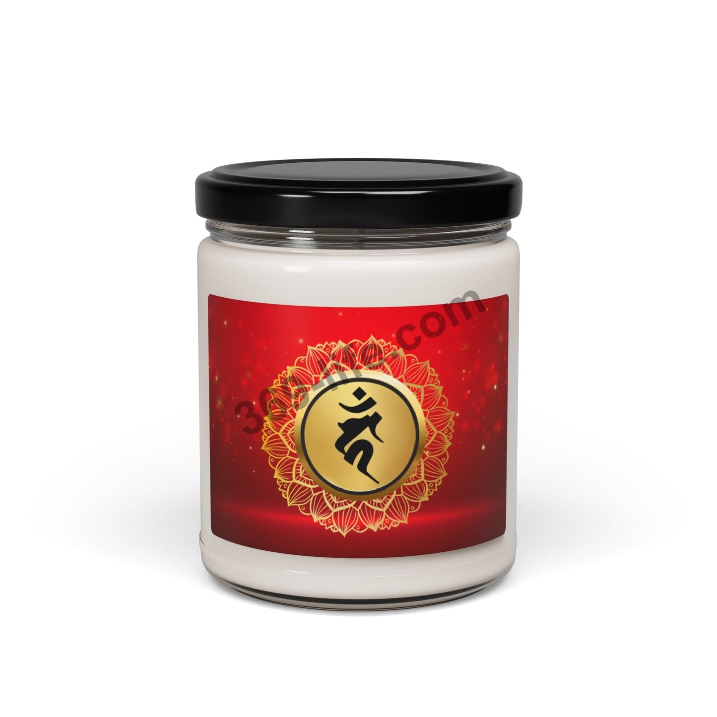 Zen  Sanskrit" Year of Rooster" Scented Soy Candle, 9oz