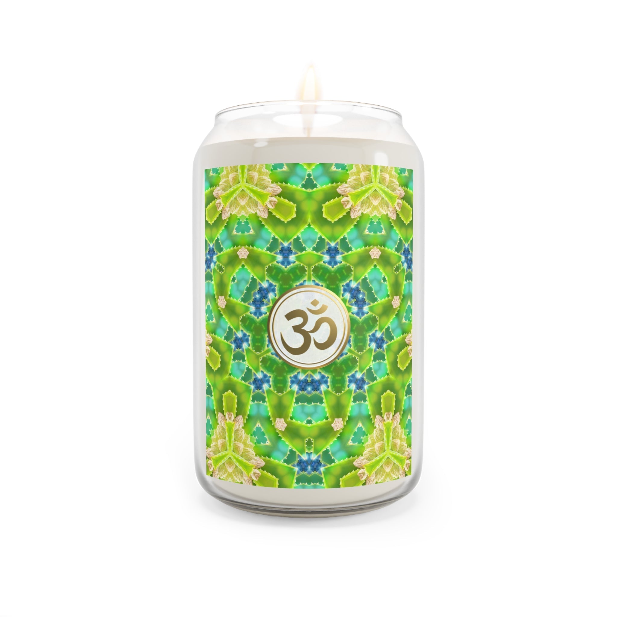 Tranquil Om Scented Candle - 13.75oz Aromatherapy Candle for Relaxation & Meditation (GG)