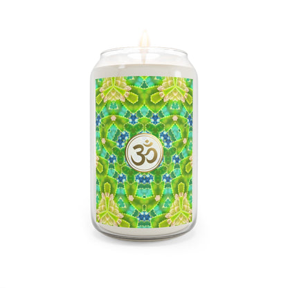 Tranquil Om Scented Candle - 13.75oz Aromatherapy Candle for Relaxation & Meditation (GG)