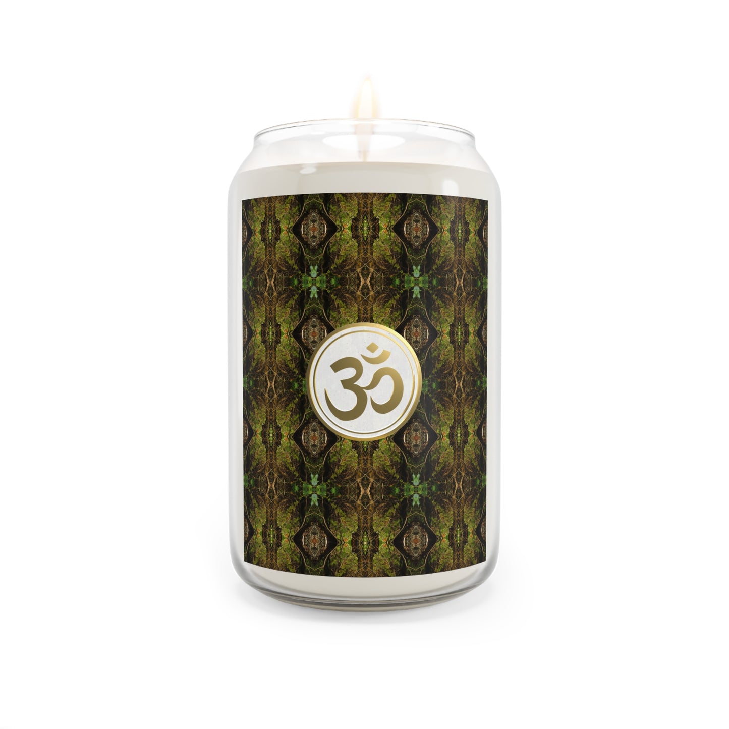 Tranquil Om Scented Candle - 13.75oz Aromatherapy Candle for Relaxation & Meditation (GG)