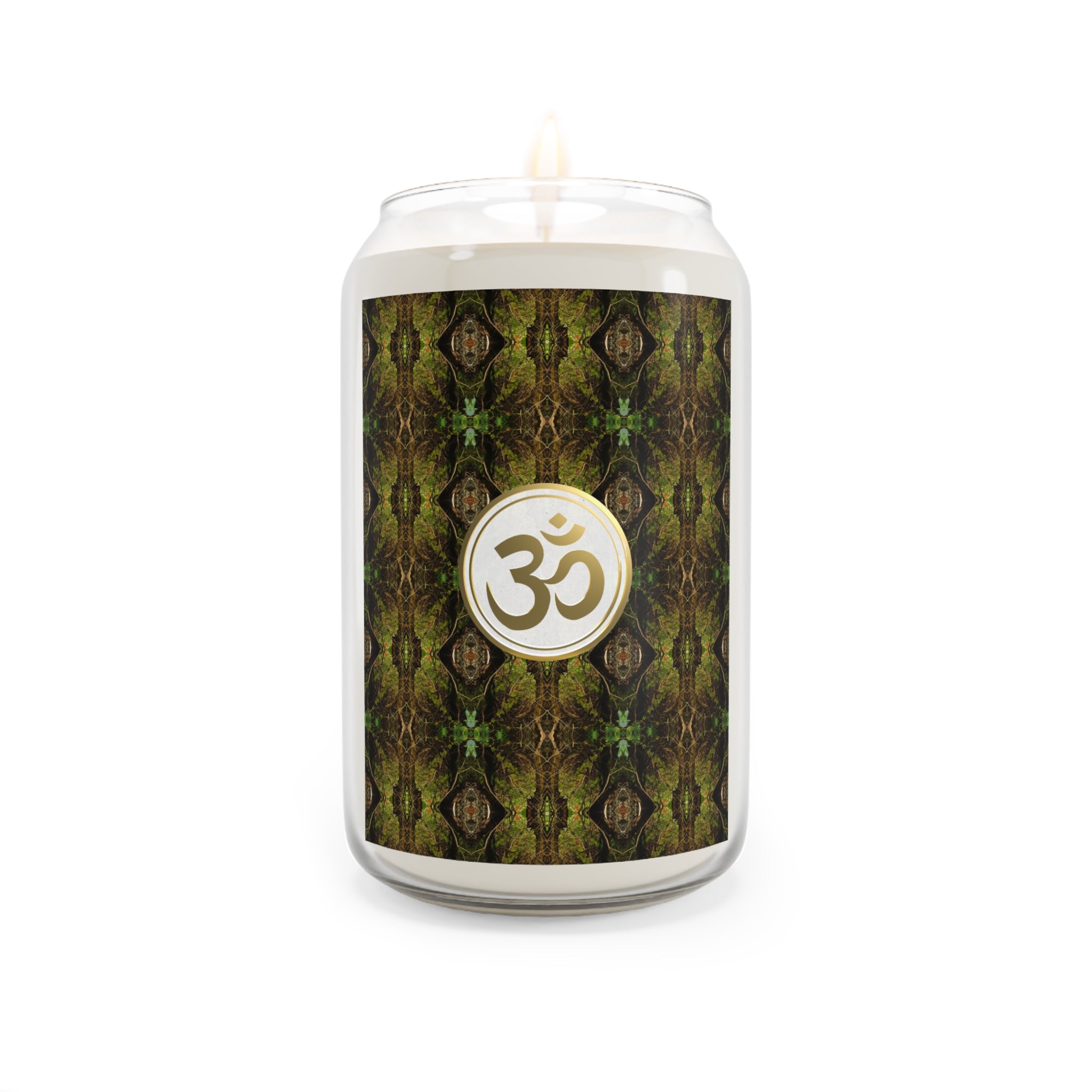 Tranquil Om Scented Candle - 13.75oz Aromatherapy Candle for Relaxation & Meditation (GG)