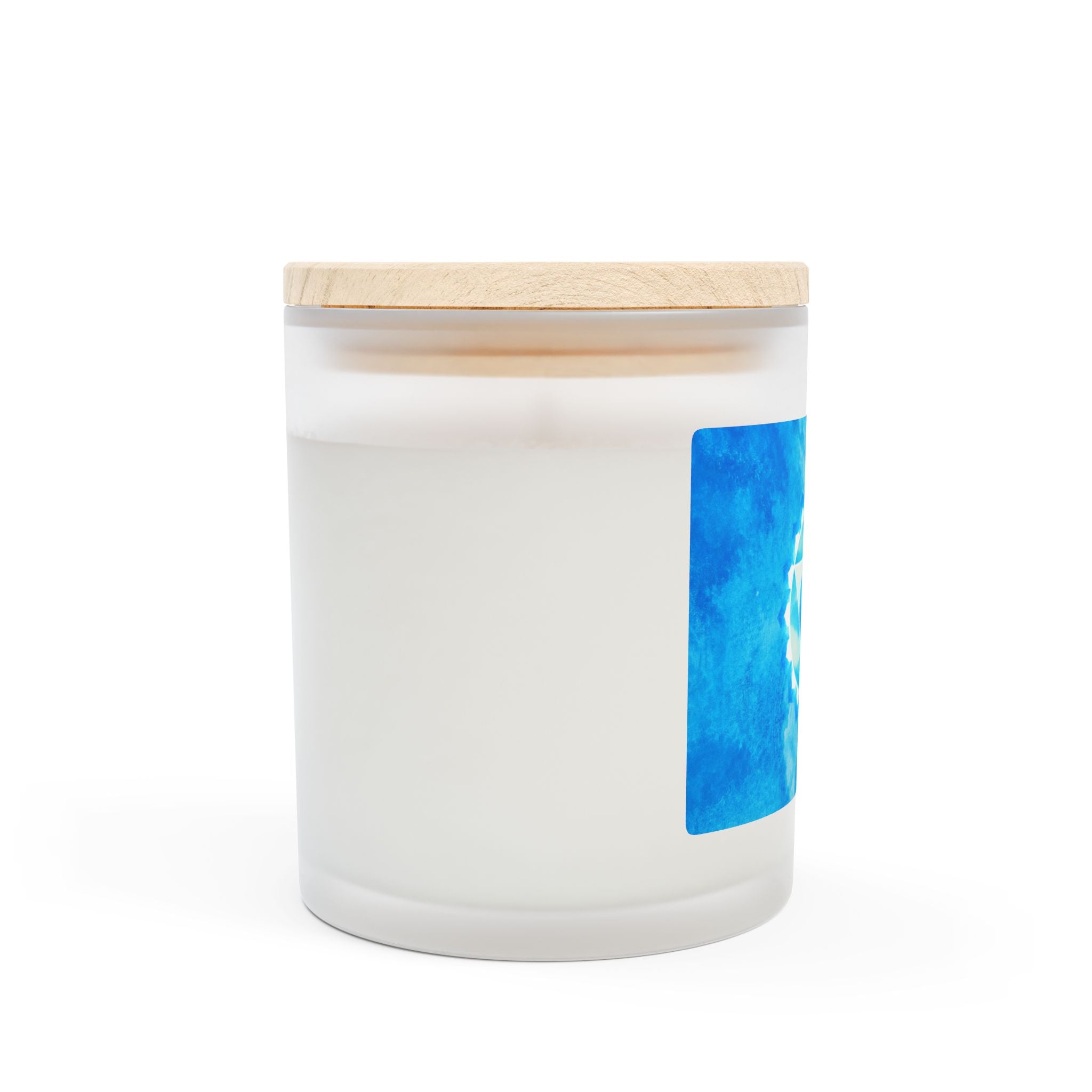 Throat Chakra Candle True Voice  Empowered Light Calming Aromatherapy Candle for Healing & Mindfulness, Ideal Gift for Spirituality 11oz (S,Blue)