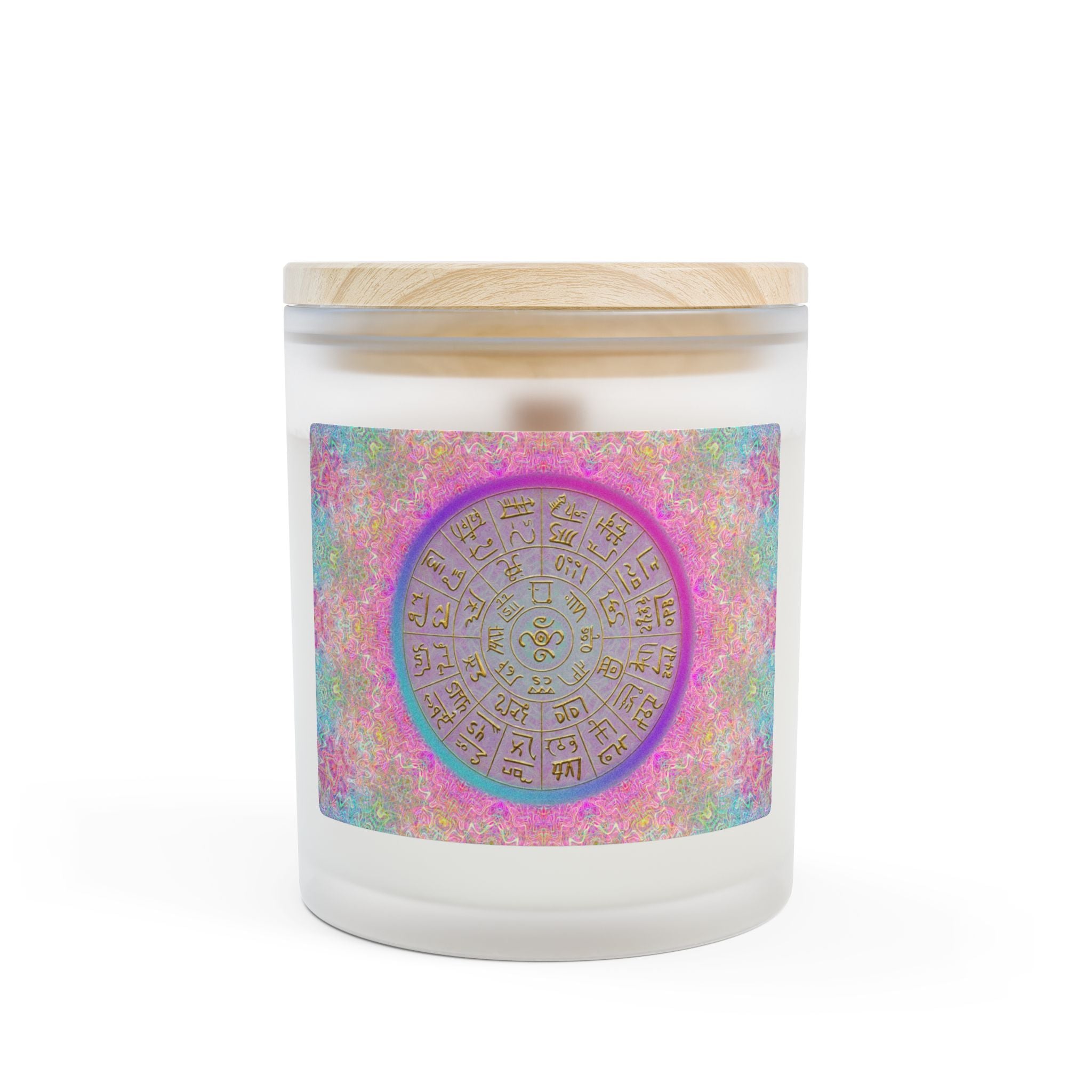 Sacred Energy Candles: Ryutai Moji, Ancient Wisdom　Aromatherapy Candle – Enhance Intuition & Spiritual Awareness　Lavender Scented Meditation Candle, Aromatherapy Candle for Mindful Relaxation,- 11oz