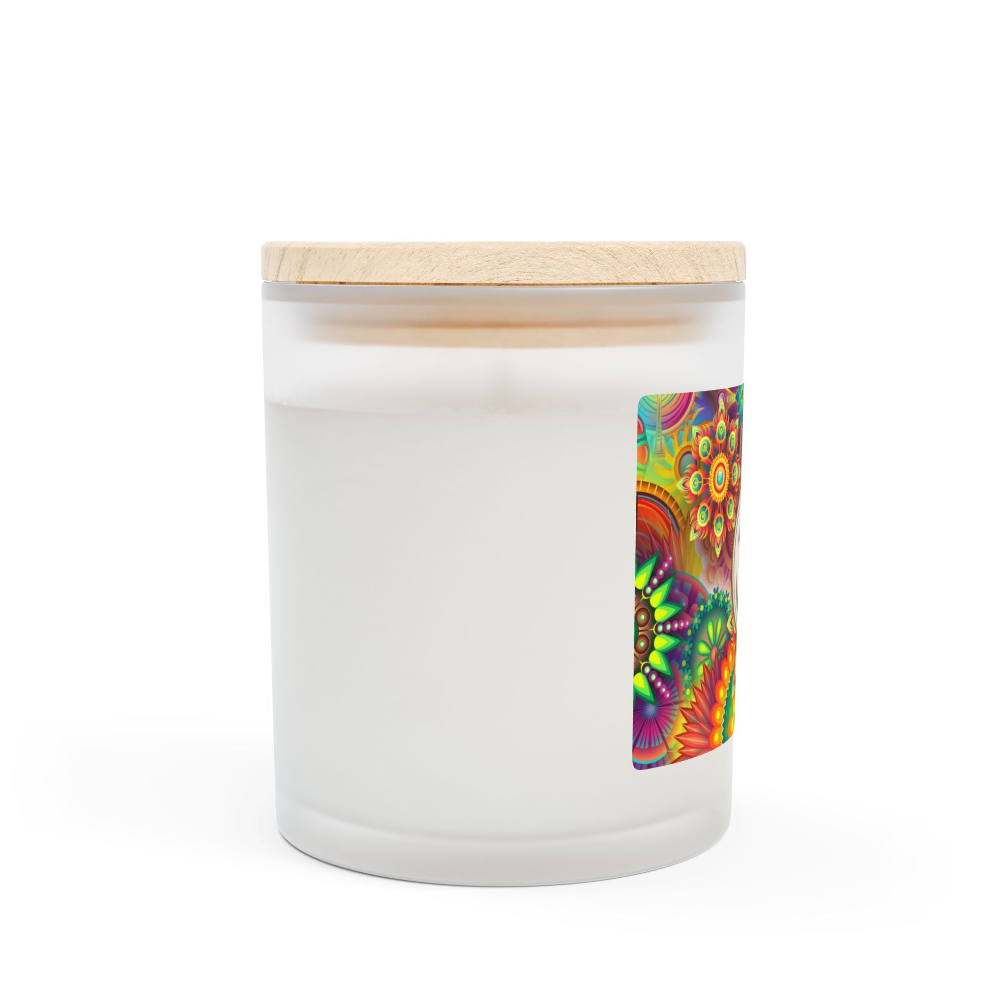Om Scented Meditation Candle, Aromatherapy Candle for Mindful Relaxation, Perfect Gift for Spiritual & Yoga Enthusiasts- 11oz (CLFYL)
