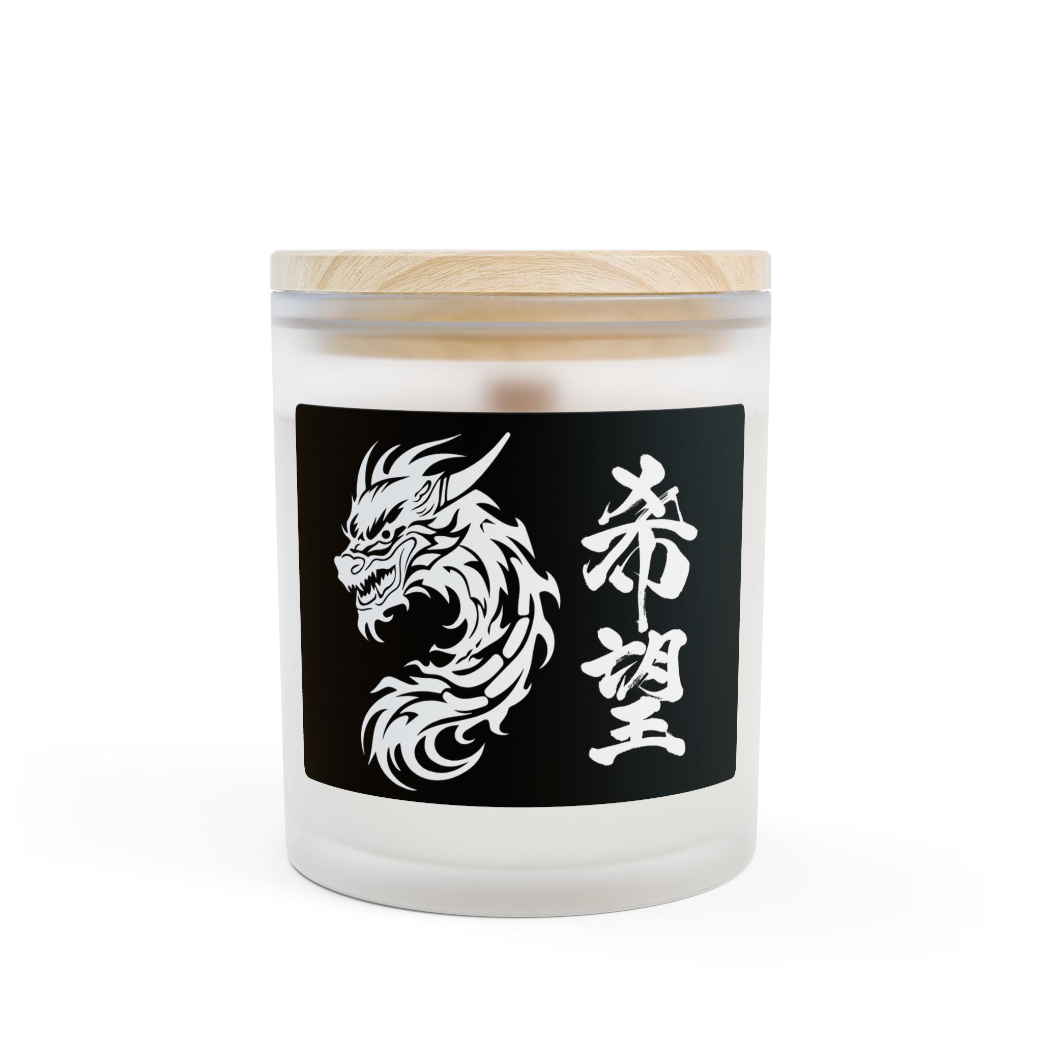 HOPE & DRAGON Candle – Kanji  Aromatherapy Candle – Enhance Intuition & Spiritual Awareness　Lavender Scented Meditation Candle, Aromatherapy Candle for Mindful Relaxation,- 11oz