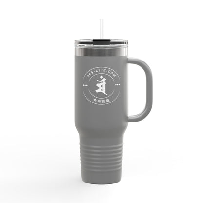 " Year of Rabbit " Chinese Zodiac 40oz Insulated Travel Mug with Handle