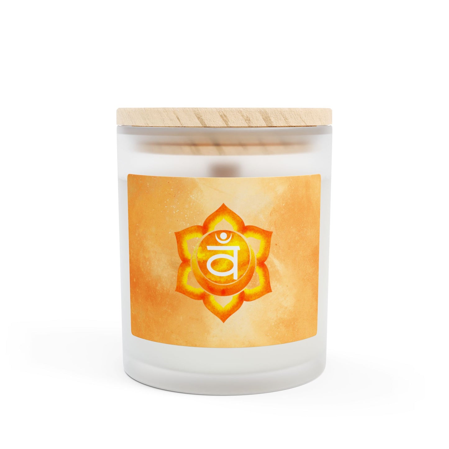 Sacral Chakra Candle – Creative Flow Calming Aromatherapy Candle for Healing & Mindfulness, Ideal Gift for Spirituality11oz (Orange)