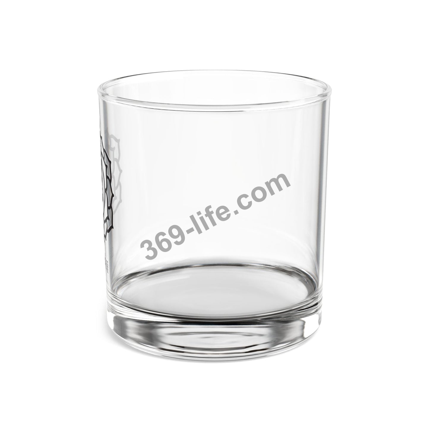 ZEN 梵字 Sanskrit Chinese Zodiac " Year of Ox, Tiger" 虚空蔵菩薩 Rocks Glass, 10oz