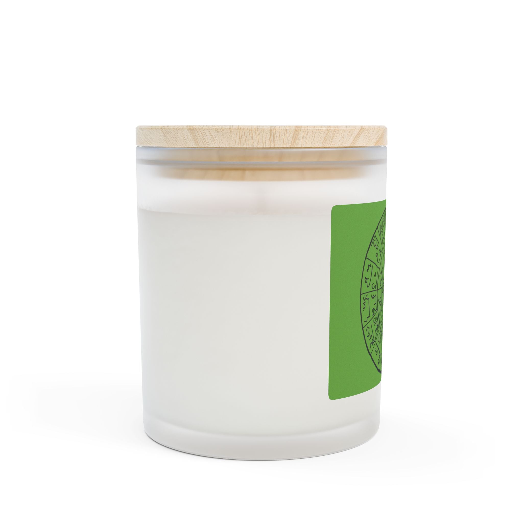 Sacred Energy Candles: Ryutai Moji, Ancient Wisdom– Enhance Intuition & Spiritual Awareness　Lavender Scented Meditation Candle, Aromatherapy Candle for Mindful Relaxation,- 11oz (G)