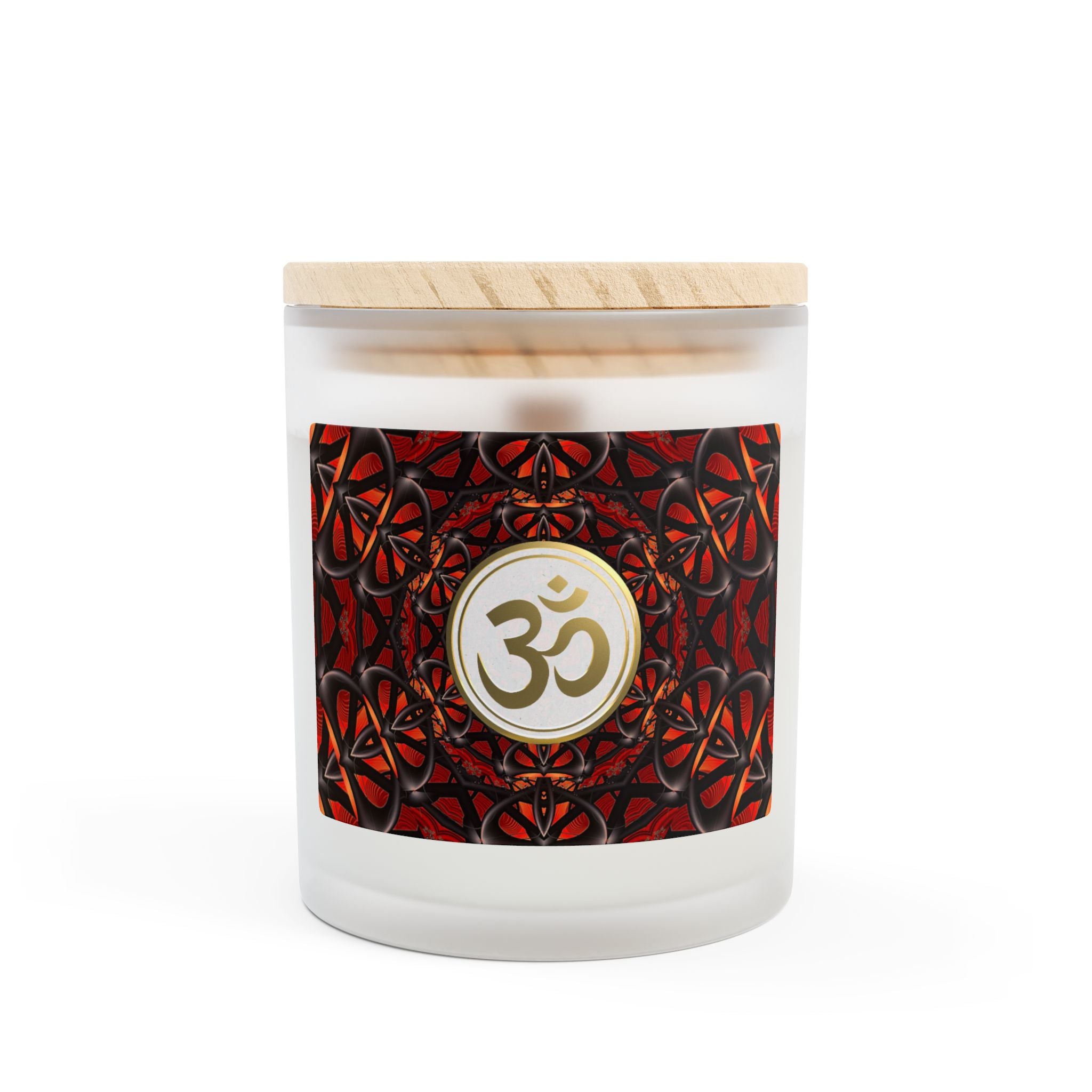Om Scented Meditation Candle, Aromatherapy Candle for Mindful Relaxation, Perfect Gift for Spiritual and Yoga Enthusiasts- 11oz Aromatherapy Candle for Mindfulness and Relaxation (RRRD)