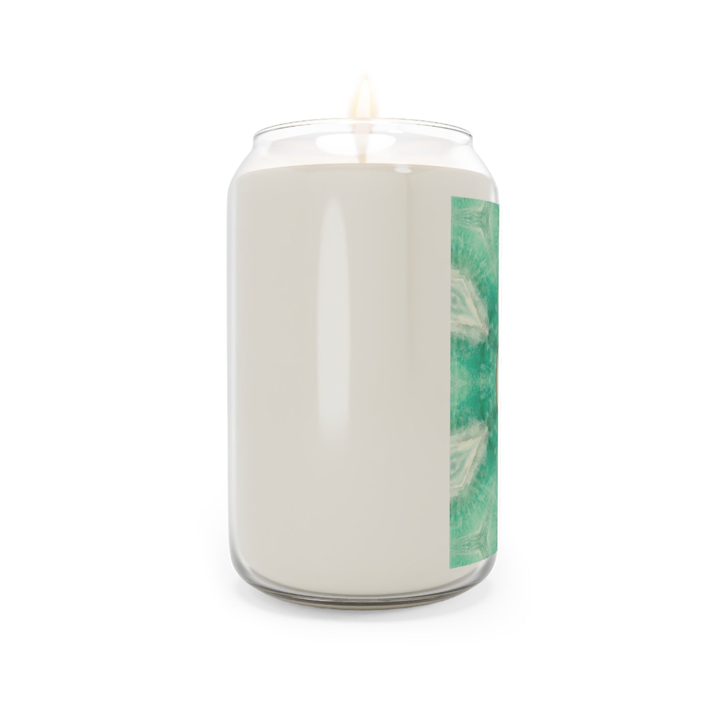 Tranquil Om Scented Candle - 13.75oz Aromatherapy Candle for Relaxation & Meditation (DBLGR)