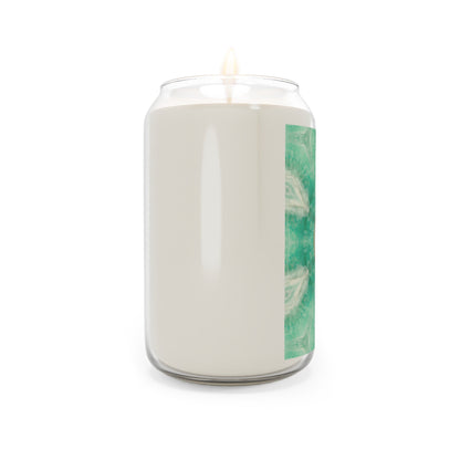 Tranquil Om Scented Candle - 13.75oz Aromatherapy Candle for Relaxation & Meditation (DBLGR)