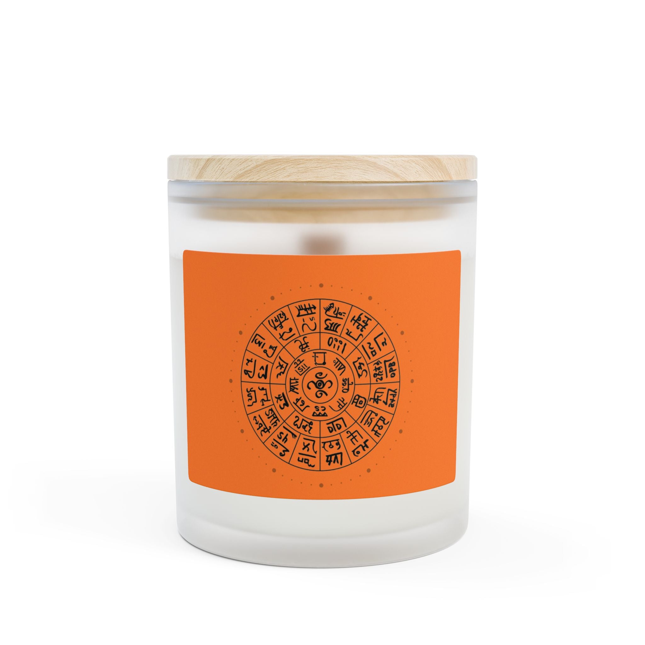 Sacred Energy Candles: Ryutai Moji, Ancient Wisdom– Enhance Intuition & Spiritual Awareness　Lavender Scented Meditation Candle, Aromatherapy Candle for Mindful Relaxation,- 11oz (O)