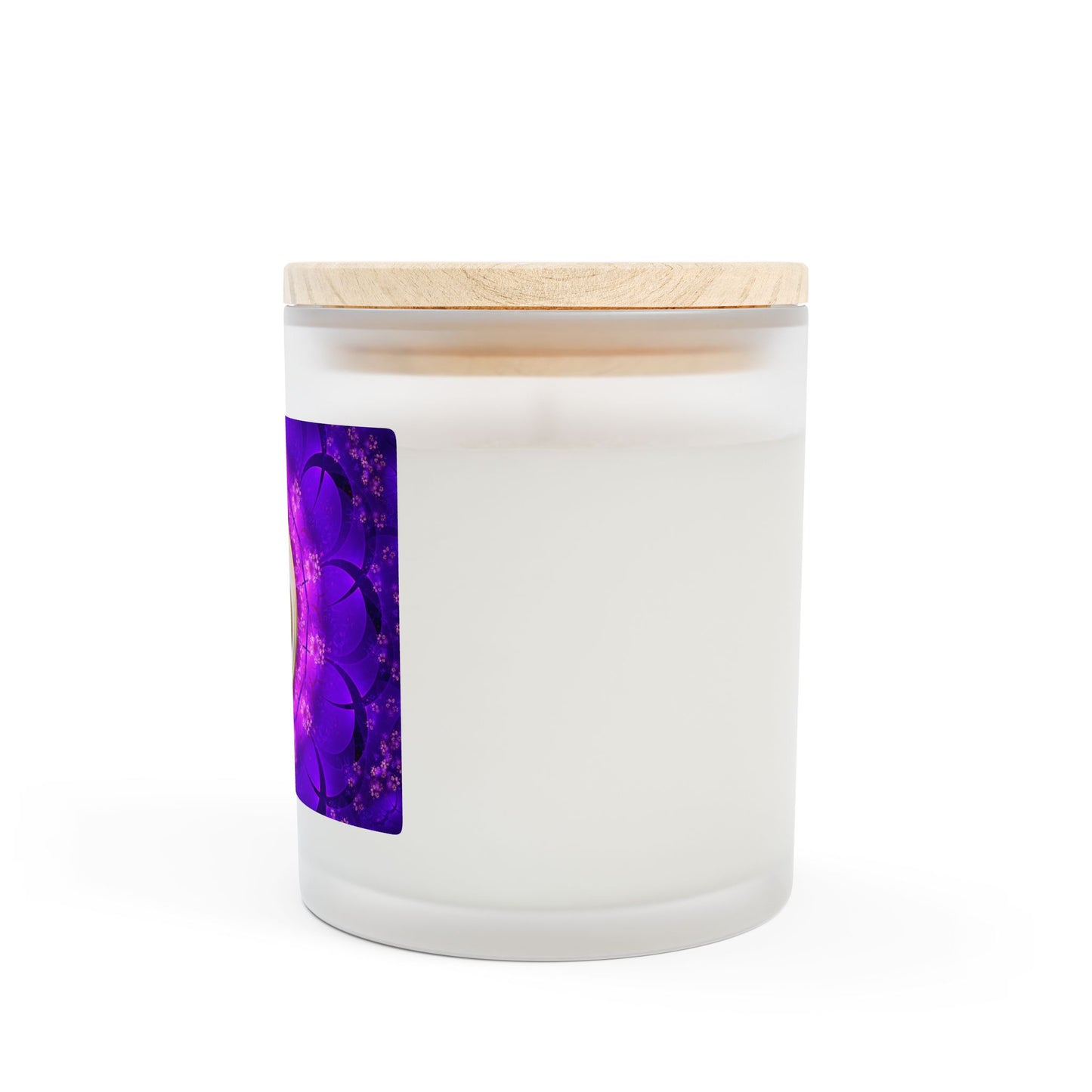 Om Scented Meditation Candle, Aromatherapy Candle for Mindful Relaxation, Perfect Gift for Spiritual & Yoga Enthusiasts- 11oz (BLUPL)