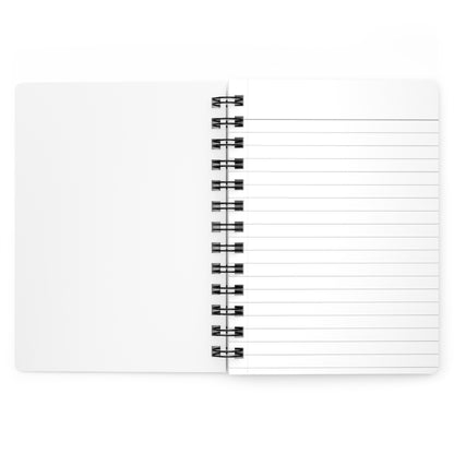 " Love " in Chinese Character Minimalist Spiral Bound Journal Daily Journaling and Goal Setting