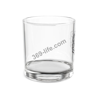 ZEN 梵字 Sanskrit Chinese Zodiac " Year of Ox, Tiger" 虚空蔵菩薩 Rocks Glass, 10oz