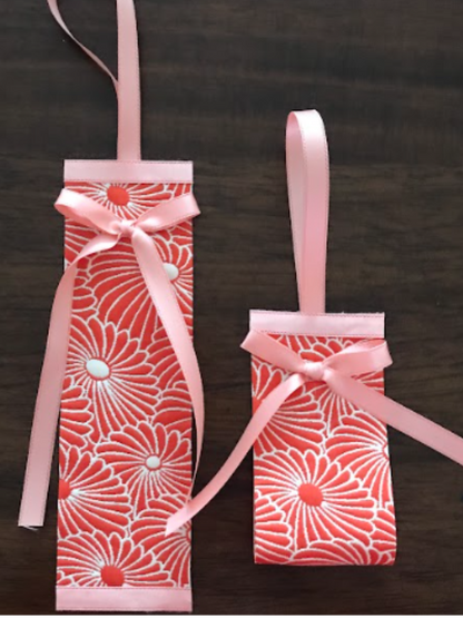 100% Pure Bergamot Essential Oil with Aesthetic Kimono Hanging Diffuser Orange/White